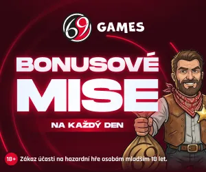69 GAMES — bonusové mise: free spiny za aktivitu